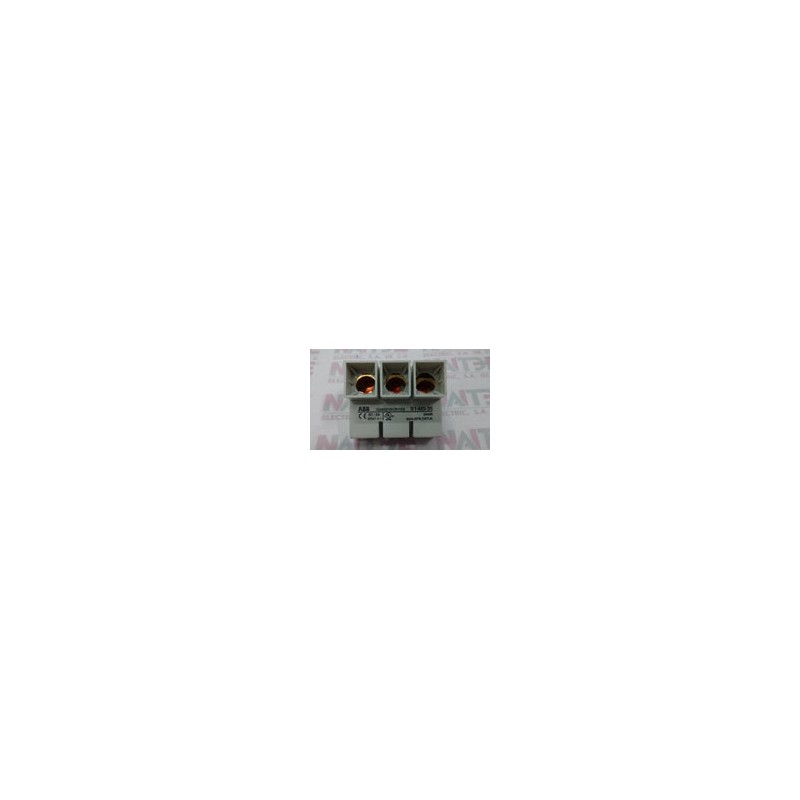 BLOCK DE ALIMENTACION ABB  TIPO S1-M3-35 (100A/690 VCA) MS116/132/O132 CAT.1SAM201913R1103