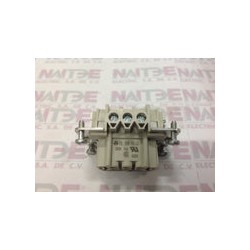 INSERTO HEMBRA WIELAND 70.300.0640.0, 6 P. 500 V. 16 A.