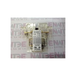 BLOCK DE CONTACTO AUXILIAR  ALLEN BRADLEY  195- GA20  LATERAL