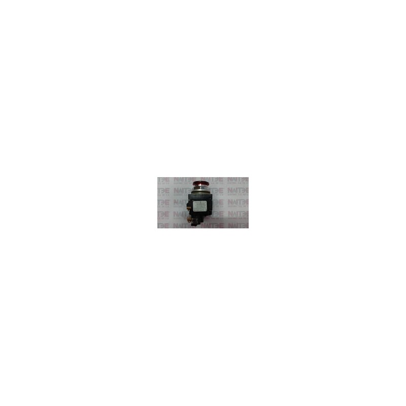 BOTON HONGO GENERAL Y ELECTRIC CR104PXG22 TIPO TRANSFORMADOR (ROJO)(S/M)