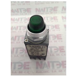 LAMPARA PILOTO SQUARE D 9001JP38, 120 V AC/DC.