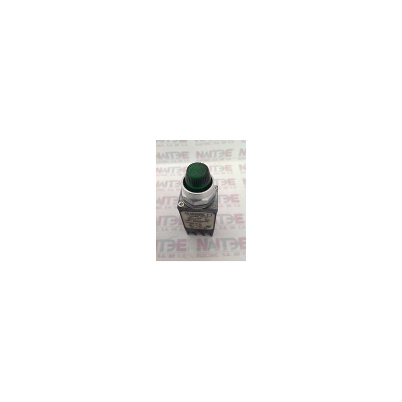 LAMPARA PILOTO SQUARE D 9001JP38, 120 V AC/DC.