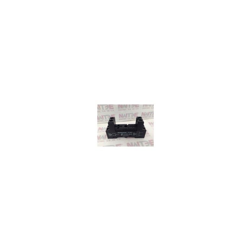 BASE SCHRACK  RT78625 12 A 300 V AC ( 199034 ) 8 PIN