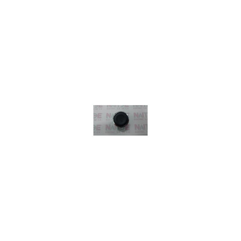 CAPUCHON (CABEZA) P/PULSADOR TELEMECANIQUE ZB4BA2 HARMONY COLOR NEGRO
