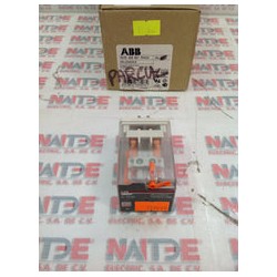 RELEVADOR INTERFAZ ABB 8 PIN TIPO RELOJ 1SVR405621R3000, CR-U 230 AC2, TENSION 230 VAC, 10 AMP