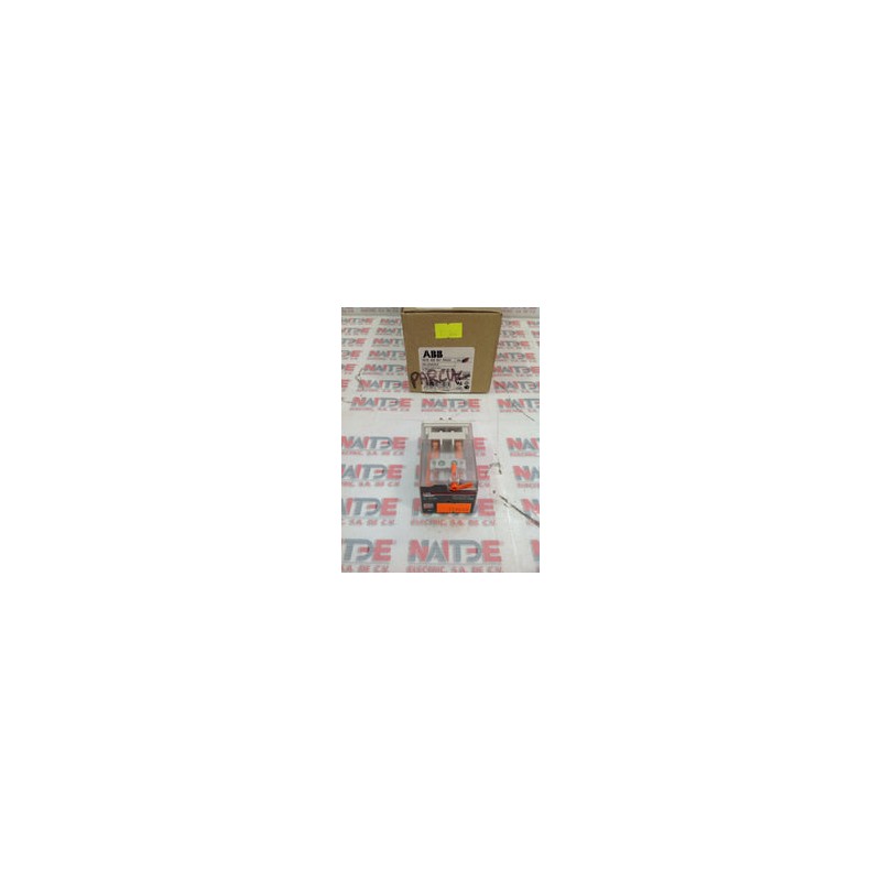 RELEVADOR INTERFAZ ABB 8 PIN TIPO RELOJ 1SVR405621R3000, CR-U 230 AC2, TENSION 230 VAC, 10 AMP