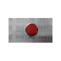 CAPUCHON (CABEZA) P/PULSADOR TELEMECANIQUE ZB2BA4 COLOR ROJO
