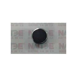 CAPUCHON (CABEZA) P/PULSADOR RASANTE TELEMECANIQUE ZB2BA2 COLOR NEGRO