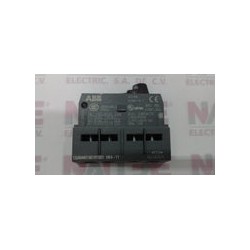 BLOCK AUXILIAR FRONTAL ABB 1SAM401901R1001, TIPO HK4-11, 1NA+1NC
