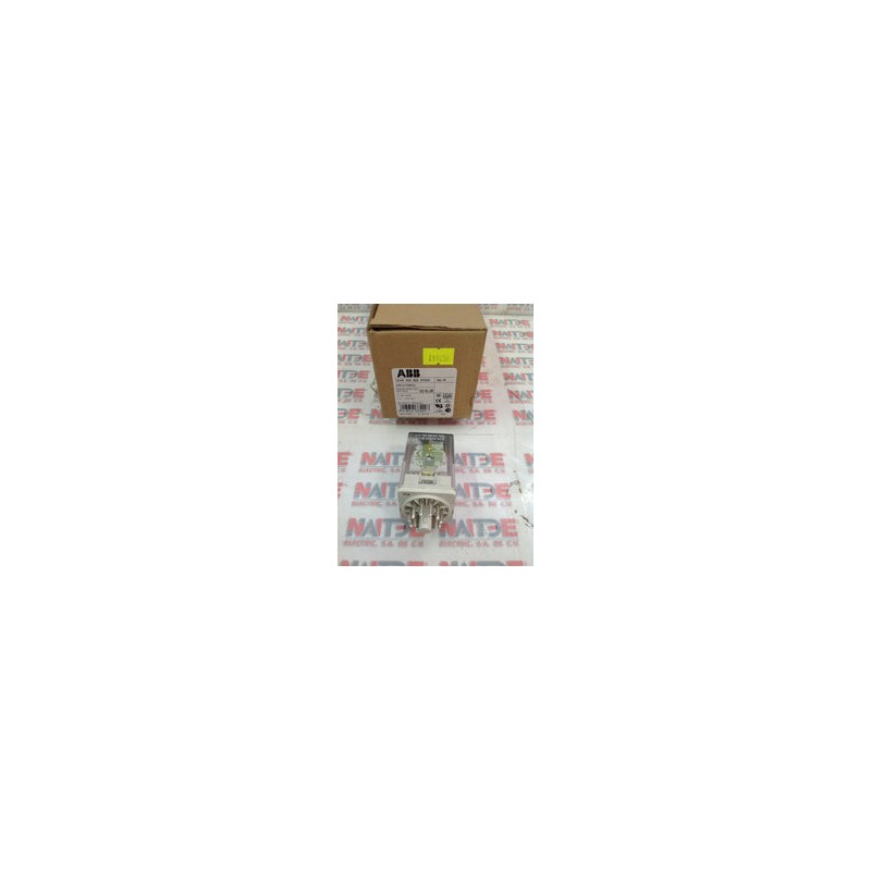 RELEVADOR INTERFAZ ABB 11 PIN TIPO RELOJ 1SVR405622R7000, CR-U 110AC3, TENSION 110 VCA, 10 AMP