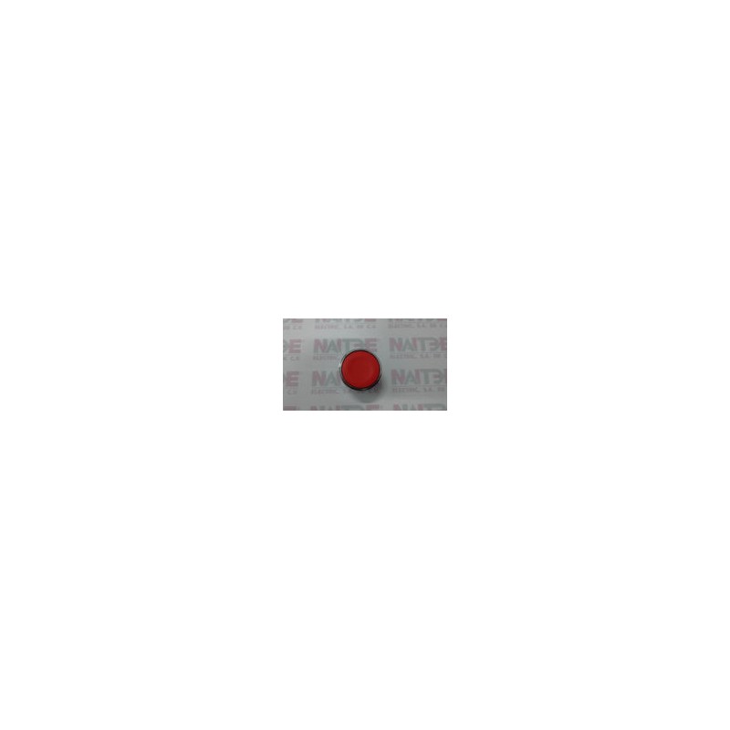 CAPUCHON (CABEZA) P/PULSADOR TELEMECANIQUE ZB4BA4 HARMONY COLOR ROJO