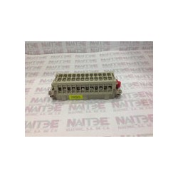 INSERTO MACHO HARTING 10 + 2 CONTACTOS ADICIONALES 24 ESPACIOS Han 10HvE-M-s