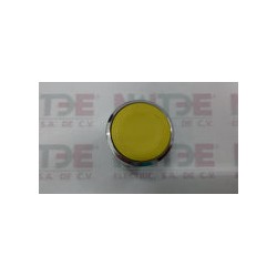 BOTON PULSADOR RAZANTE TELEMECANIQUE  ZB4BA5 AMARILLO
