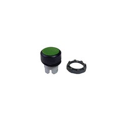 BOTON PULSADOR MODULAR NO ILUMINADO VERDE ABB MP1-10G MOMENTANEO DE22 MM. CAT.1SFA611100R1002