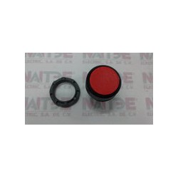 BOTON PULSADOR MODULAR NO ILUMINADO ROJO ABB MP1-10R MOMENTANEO DE22 MM. CAT.1SFA611100R1001