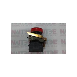 LAMPARA PILOTO TELEMECANIQUE  XB4BV64  ROJO 0 - 250 V.
