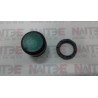 BOTON PULSADOR ILUMINADO ABB 1SFA611100R1102, VERDE, MOMENTANEO, 110 VCA.