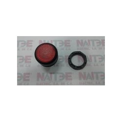 BOTON PULSADOR ILUMINADO ABB 1SFA611100R1101, ROJO, MOMENTANEO