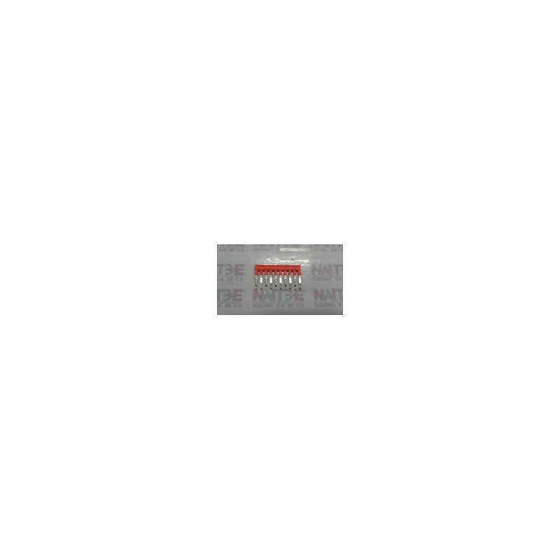 PUENTE PARA CLEMAS ABB 1SNK905310R0000 JB5-10 DE 10 POLOS CAL. 26-10 AWG