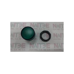 CAPUCHON P/LAMPARA PILOTO MODULAR VERDE ABB  TIPO ML1-100G DE 22 MM, CAT.1SFA611400R1002