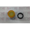 CAPUCHON P/LAMPARA PILOTO ABB 1SFA611400R1003, AMBAR, 22 MM TIPO ML1-100Y