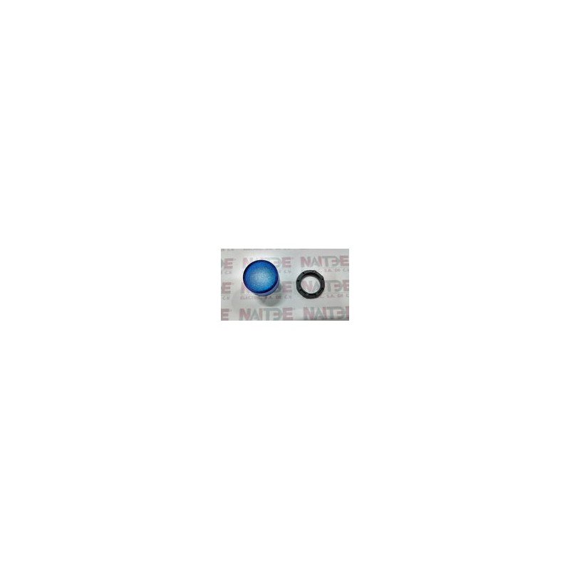 CAPUCHON P/LAMPARA PILOTO ABB 1SFA611400R1004, AZUL, 22 MM TIPO ML-100L