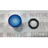 CAPUCHON P/LAMPARA PILOTO ABB 1SFA611400R1004, AZUL, 22 MM TIPO ML-100L
