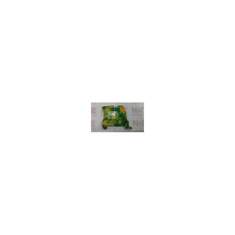CLEMA PARA TIERRA ABB 6 MM TIPO ZS6 PE CAL.24-10 AWG CAT 1SNK506150R0000
