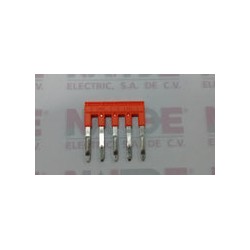 PUENTE PARA CLEMAS ABB  JB6-5 DE 5 POLOS CAT. 1SNK906305R0000