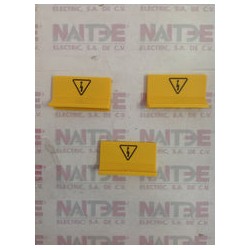 TAPA PLASTICA PARA BARRA DE DISTRIBUCION ABB CAT.1SAM201908R1001