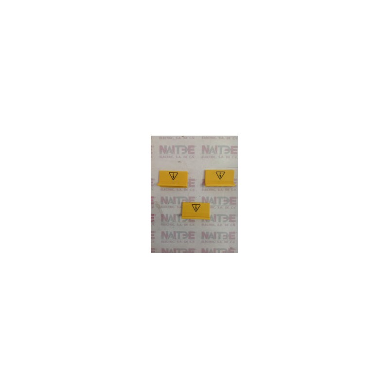 TAPA PLASTICA PARA BARRA DE DISTRIBUCION ABB CAT.1SAM201908R1001