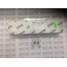 CLEMA DE PASO ABB 1SNK506010R0000, 6 MM, TIPO ZS6, GRIS, CAL.24-10 AWG