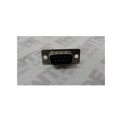 CONECTOR STEREN 500-009 TIPO DB9P MACHO COLOR NEGRO