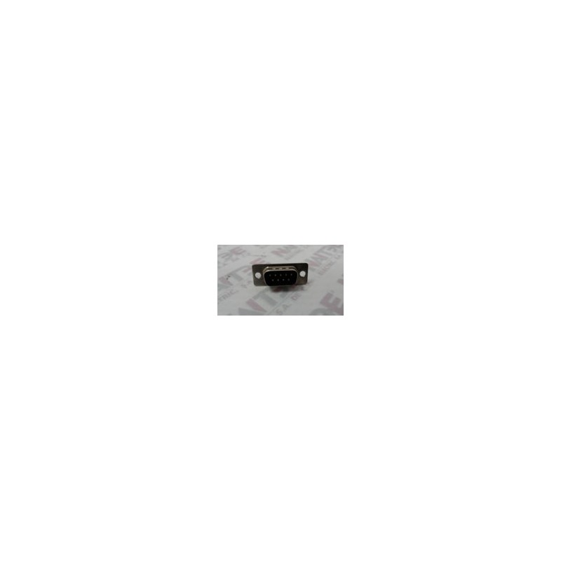 CONECTOR STEREN 500-009 TIPO DB9P MACHO COLOR NEGRO