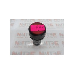 BOTON PULSADOR COMPACTO ILUMINADO ROJO ABB  CP1-11R-01 DE 24VAC/DC  CAT 1SFA619100R1141 1NC