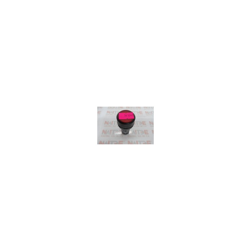 BOTON PULSADOR COMPACTO ILUMINADO ROJO ABB  CP1-11R-01 DE 24VAC/DC  CAT 1SFA619100R1141 1NC