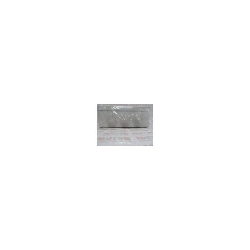 CAJA RECTANGULAR VACIA TERMOPLASTICO ABB 1SL0828A00 LS-00828 IP55 220X170X80 mm CON CIERRE POR TORNILLO CON KNOCKOUTS COLOR GRIS
