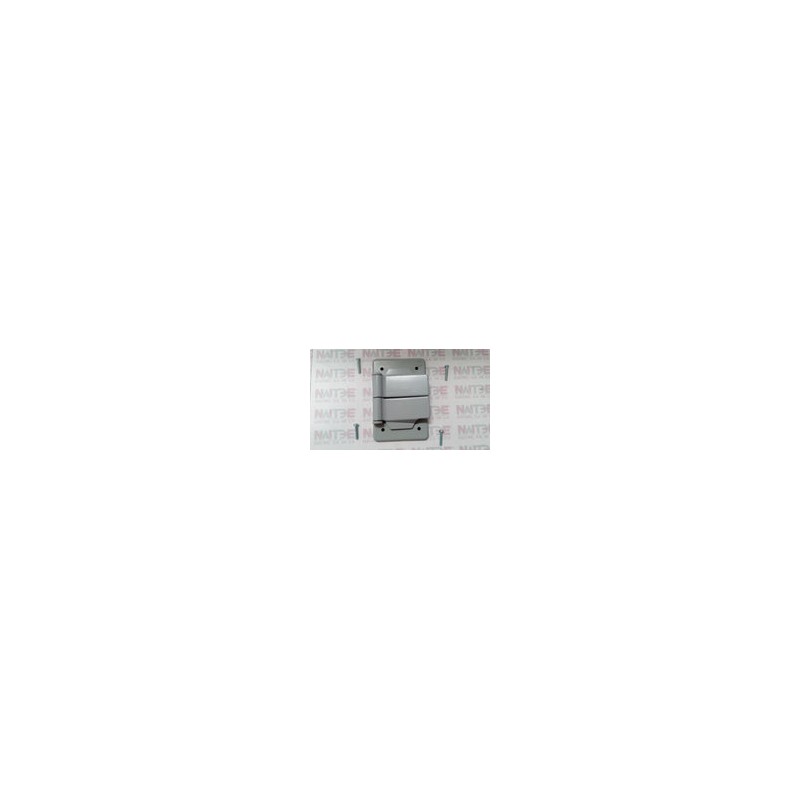 TAPA PARA CONTACTO DUPLEX CROUSE HINDS DS-70G A PRUEBA DE INTERPERIE COLOR GRIS