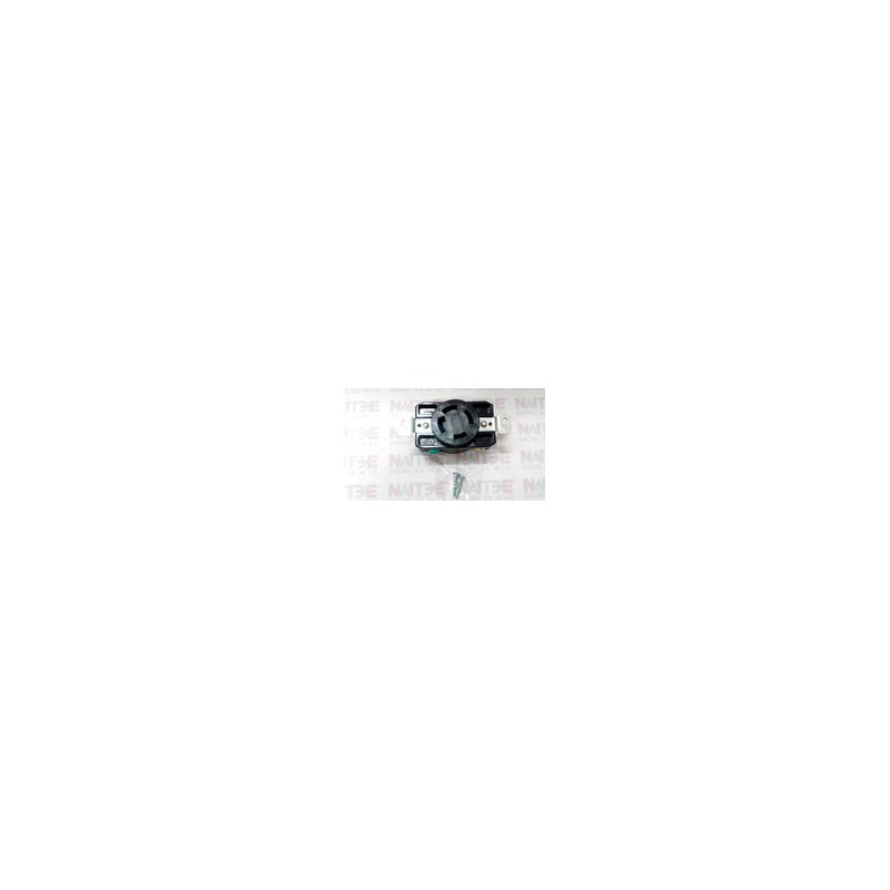 RECEPTACULO ARROW HART DE NYLON  CWL1630R (AHL1630R)  30 AMP 480 V 3P4H COLOR NEGRO
