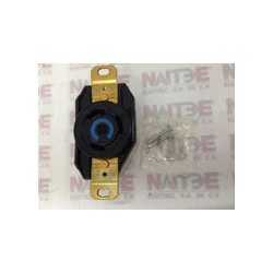 RECEPTACULO HUBBELL  HBL2620 3 P  30 AMP. 250 V. 3 FASES