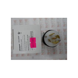 CLAVIJA ARROW HART CWL2330P  4P 30 A 600V COLOR NEGRO/BLANCO