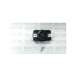 RECEPTACULO  ARROW HART CWL1620R 20 AMP480 V NEMA L16-20R COLOR NEGRO