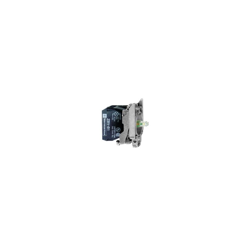 CUERPO PARA PULSADOR ILUMINADO SCHNEIDER  ZB4BW0G15   120V/VCD 1NC-1NO LED BLANCO INTEGRADO