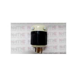 CLAVIJA LEVITON 2421, 20A, 250V, NEMA L15-20P, 3P4W (S/M) COLOR NEGRO