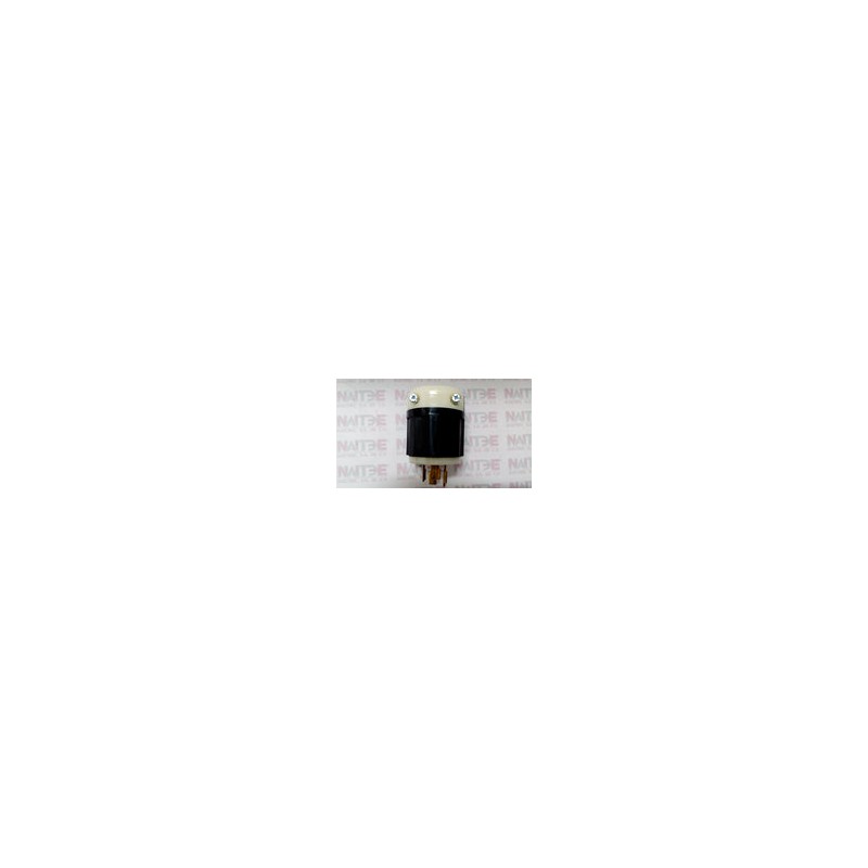 CLAVIJA LEVITON 2421, 20A, 250V, NEMA L15-20P, 3P4W (S/M) COLOR NEGRO