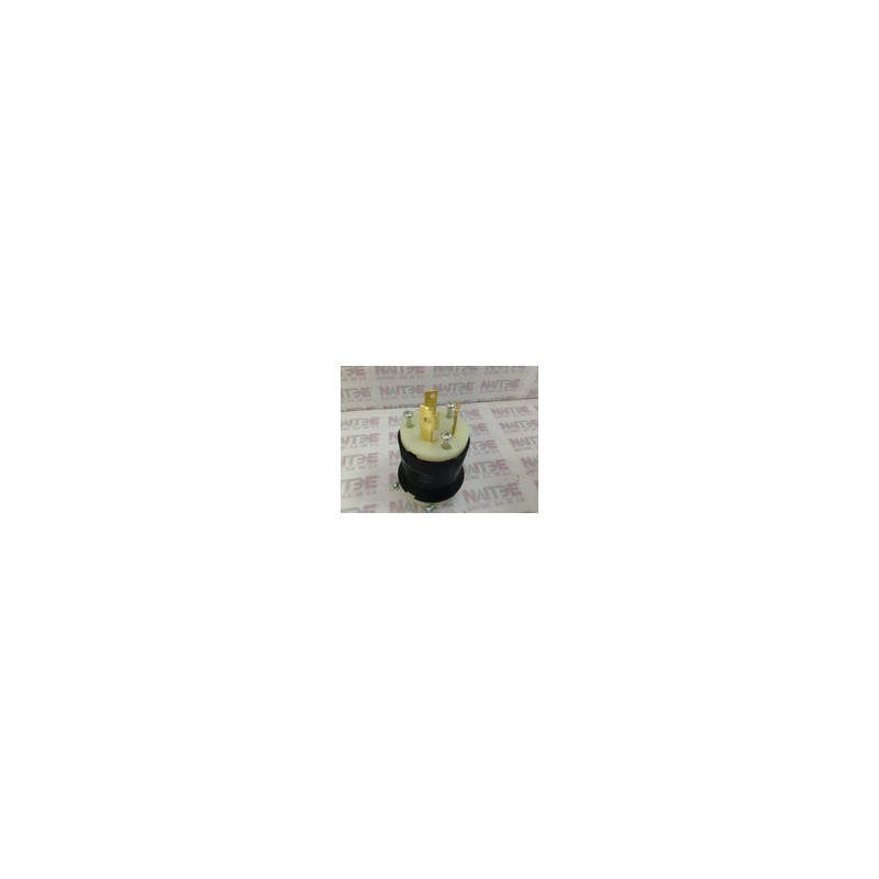 CLAVIJA HUBBELL HBL 2621   2 P 3 HILOS  30 AMP. 250 V.