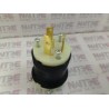 CLAVIJA HUBBELL HBL 2621   2 P 3 HILOS  30 AMP. 250 V.
