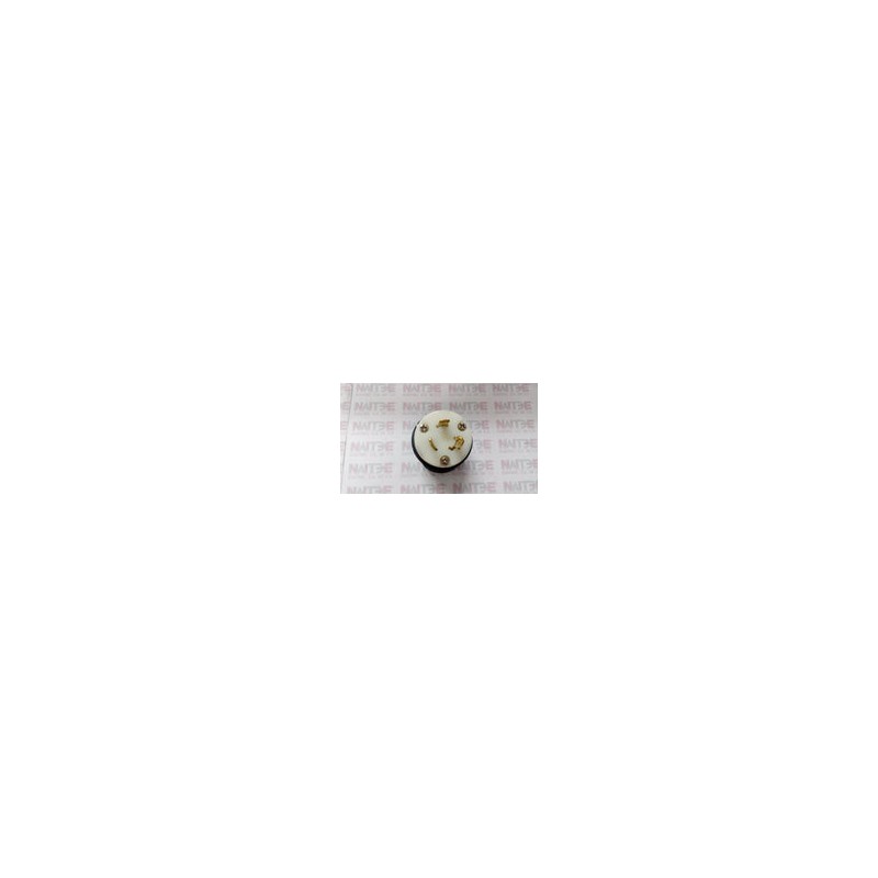 CLAVIJA LEGRAND L520-P, 20A, 125V, 2P, 3W, NEMA L5-20P. ( BRYANT 70520-NP )
