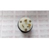 CLAVIJA LEGRAND L520-P, 20A, 125V, 2P, 3W, NEMA L5-20P. ( BRYANT 70520-NP )