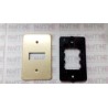 TAPA DE ALUMINIO TRADICIONAL QUINZIÑO 100/1R DE 1 SERVICIO COLOR DORADA ( WD3361 )